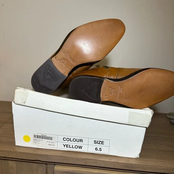 John Fluevog Brown knee high Boots (slim fit) - Picture 7 of 7